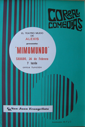 Mimomundo por Teatro Mudo de Alexis. Sábado 26 de febrero.