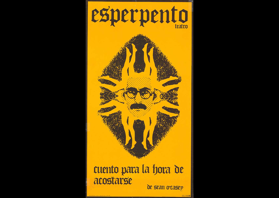 Cuento para la hora de acostarse, de Sean O’Casey, por Esperpento. Cartel. Procedencia: CIRAE.