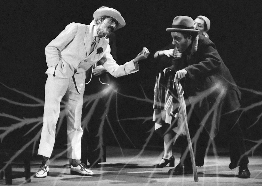 El horroroso crimen de Peñaranda del Campo, versión de J. L. Alonso de Santos sobre el texto de Pío Baroja, por Teatro Libre (1978). Fotógrafo: Beltrán. Procedencia: CDAEM.