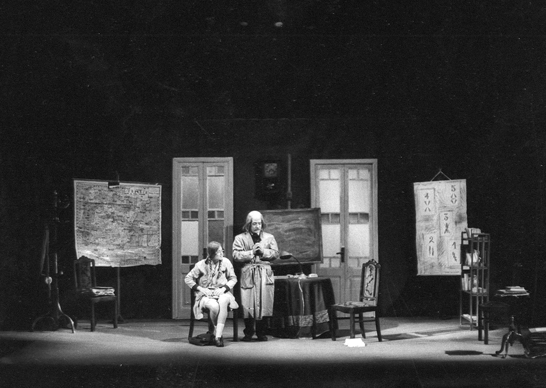 La lliçó, de Ionesco, por A-71 (1974). Fotógrafo: Alcayna. Procedencia: CDAEM.