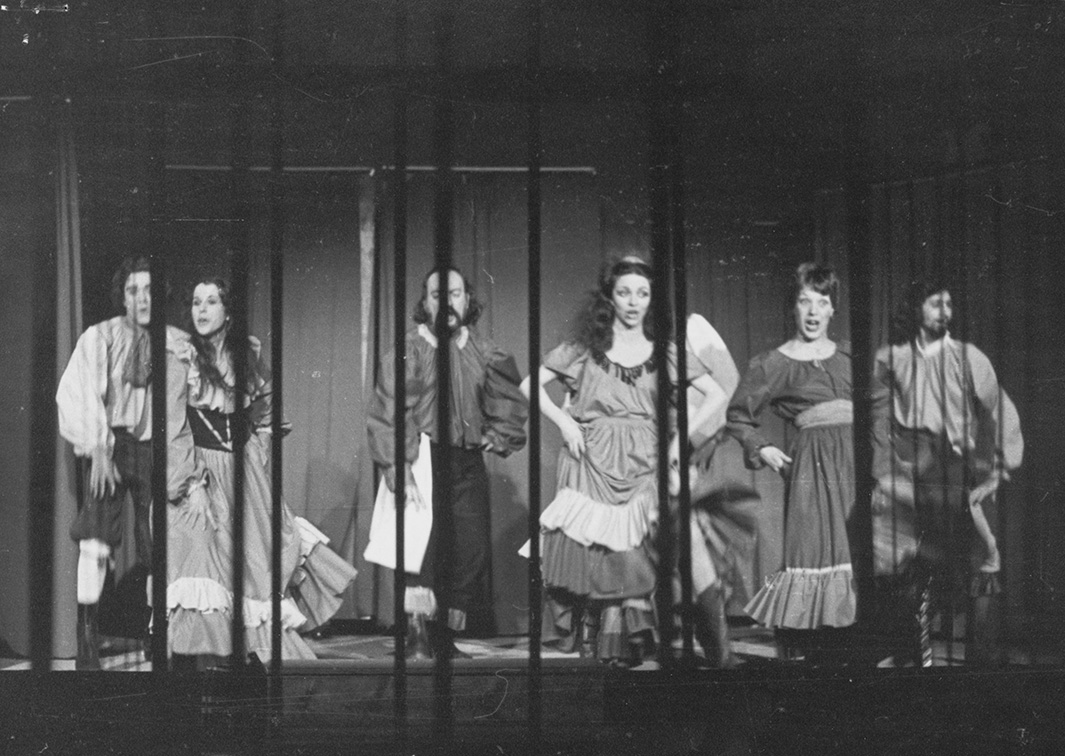 La ópera del bandido, de John Gay, por Tábano (1975). Procedencia: CDAEM.