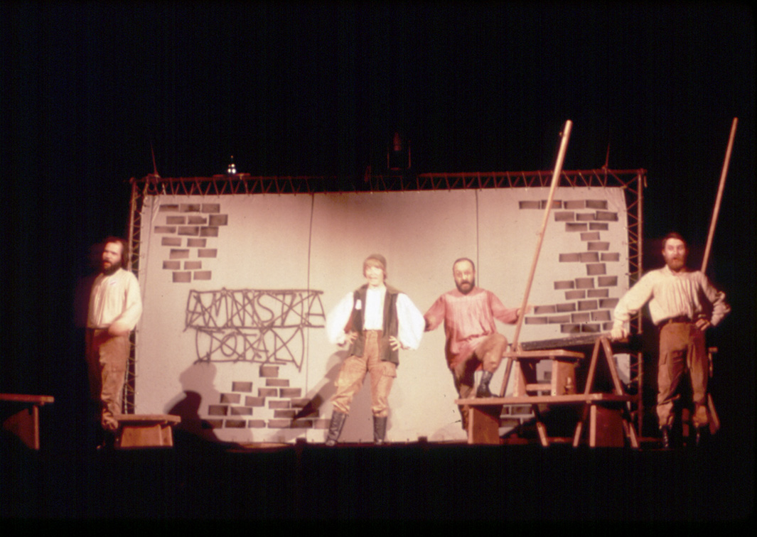La sangre y la ceniza, de Alfonso Sastre, por el Colectivo El Búho (1977). Procedencia: CDAEM.
