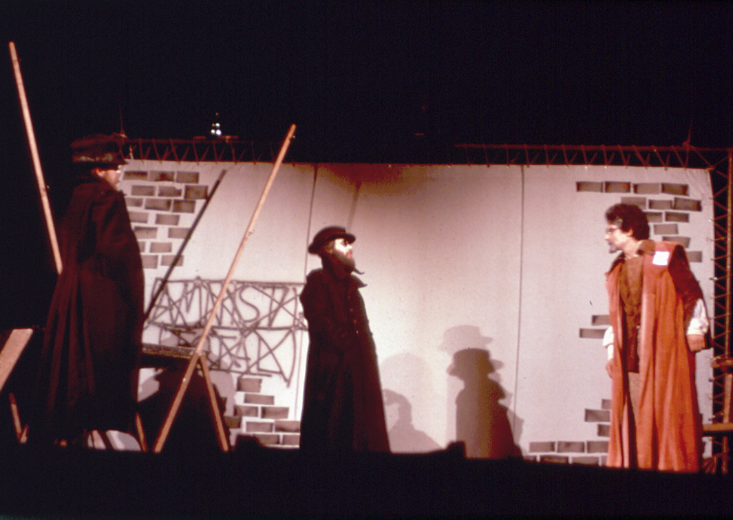 La sangre y la ceniza, de Alfonso Sastre, por el Colectivo El Búho (1977). Procedencia: CDAEM.