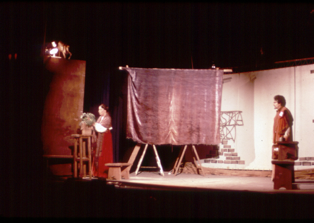La sangre y la ceniza, de Alfonso Sastre, por el Colectivo El Búho (1977). Procedencia: CDAEM.