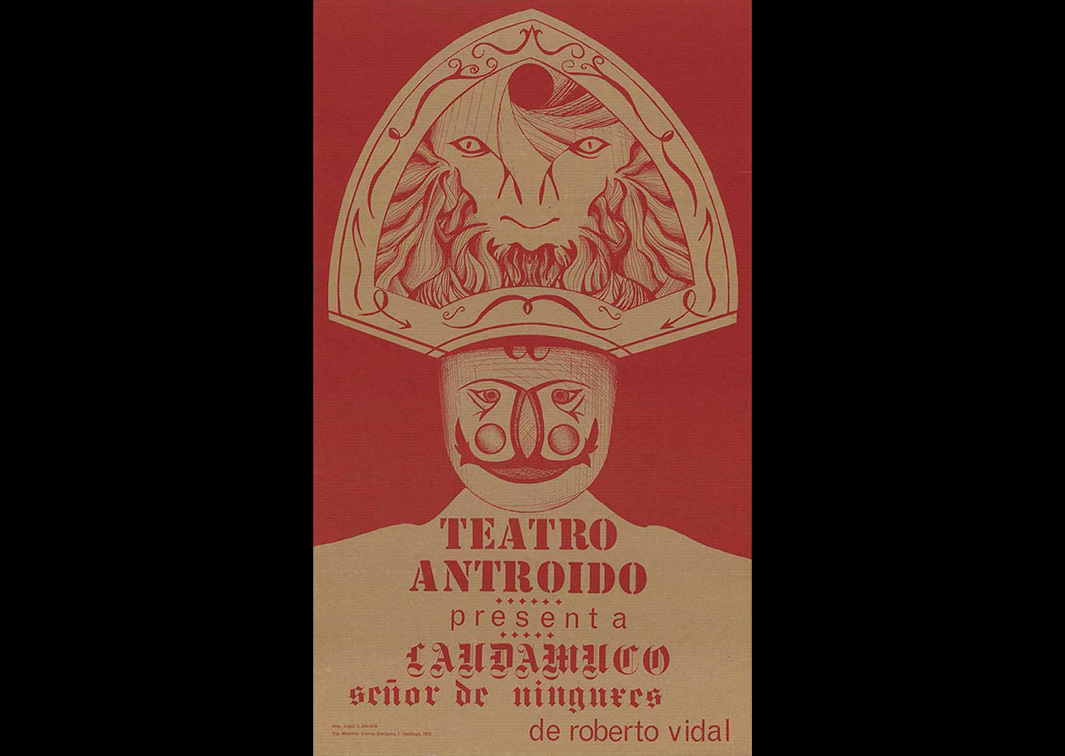 Laudamuco, señor de Ningures, de Roberto Vidal Bolaño, por Antroido (1978). Cartel. Procedencia: CDAEM.