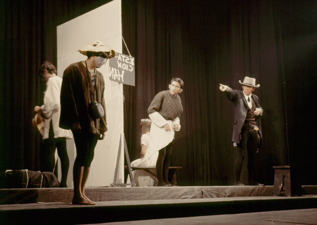 Bululú. Programa Brecht (1967). Foto: Manuel Martínez Muñoz. (CDAEM).