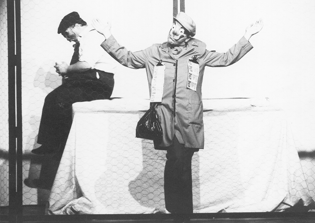 Caterva. De vita beata, creación colectiva (1982). Fotógrafo: Fernando Suárez. Procedencia: CDAEM.