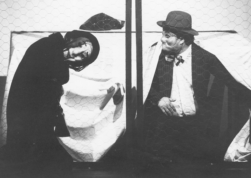 Caterva. De vita beata, creación colectiva (1982). Fotógrafo: Fernando Suárez. Procedencia: CDAEM.