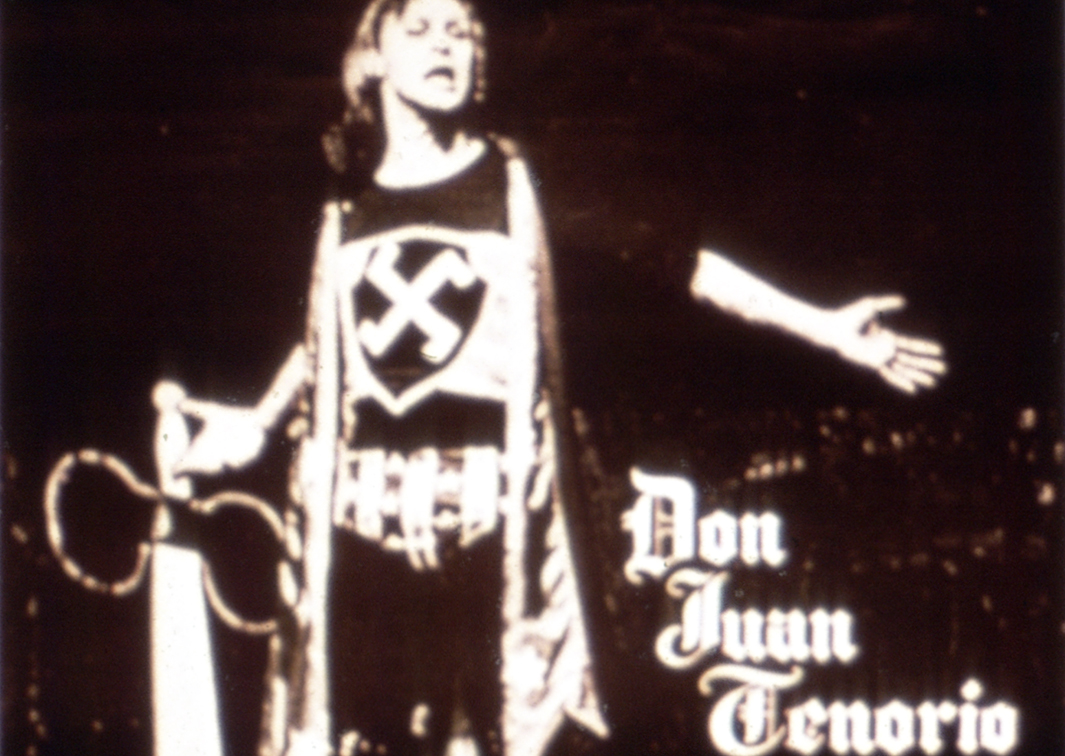 Don Juan Tenorio, versión libre sobre el texto de José Zorrilla (1976). Cartel. Procedencia: CDAEM.