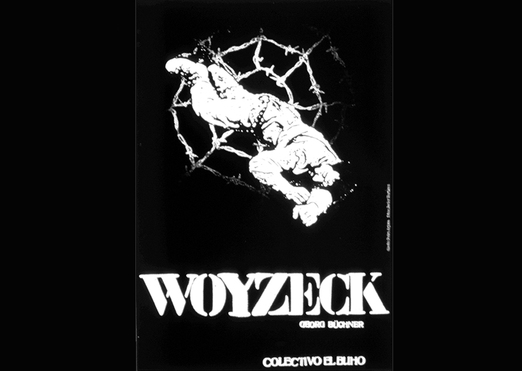 Colectivo El Búho. Woyzeck, de Alfonso Sastre, 1977. Cartel. Procedencia: CDAEM.