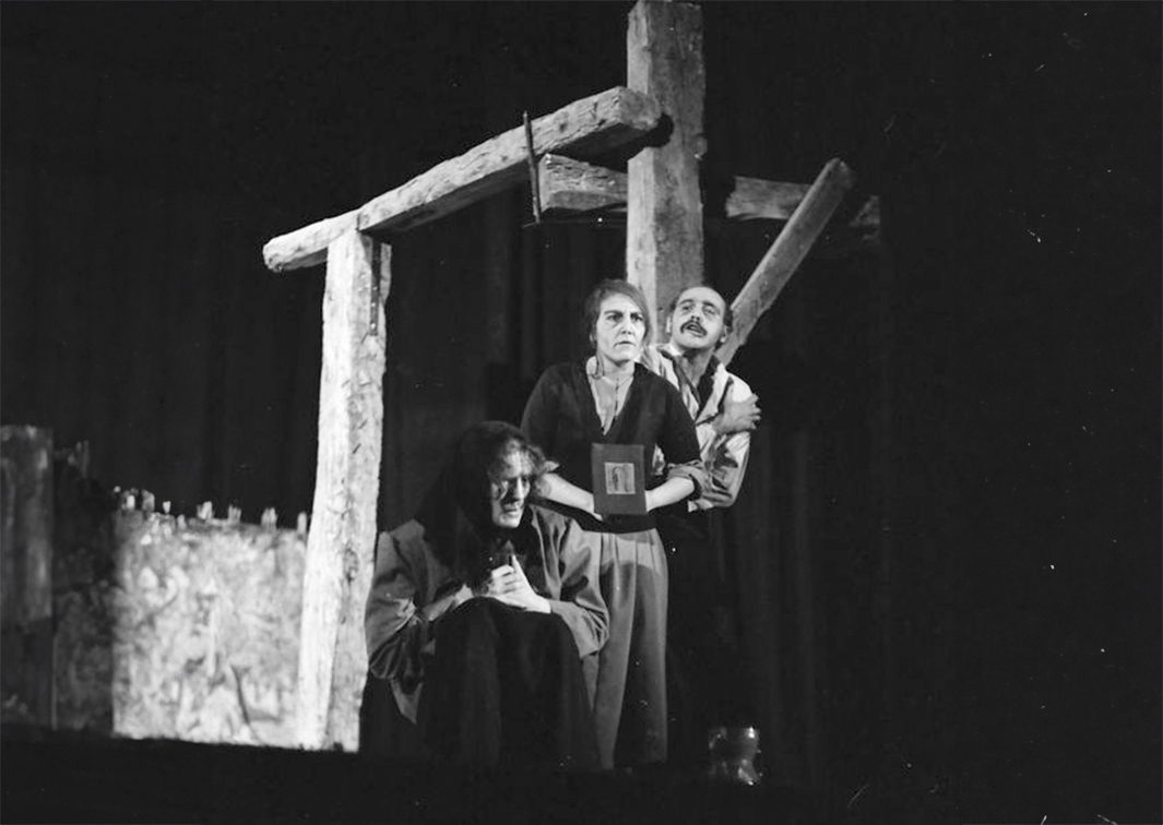 Corral de Comedias. Anacleto Morones, basado en el cuento de Juan Rulfo (1970). Fotógrafo: Beltrán. Procedencia: CDAEM.