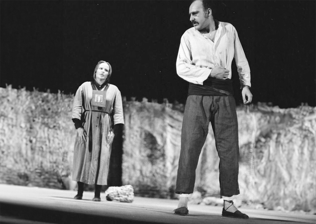 Corral de Comedias. Anacleto Morones, basado en el cuento de Juan Rulfo (1970). Fotógrafo: Beltrán. Procedencia: CDAEM.