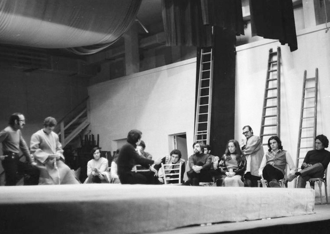 Corral de Comedias. Delaciones sobre la degollación de Villalar, de Santiago J. Saiz, 1971. Fotógrafo: Beltrán. Procedencia: CDAEM.