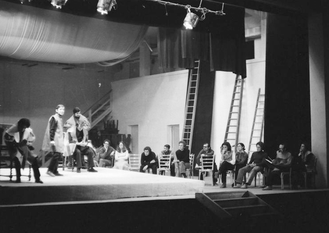 Corral de Comedias. Delaciones sobre la degollación de Villalar, de Santiago J. Saiz, 1971. Fotógrafo: Beltrán. Procedencia: CDAEM.