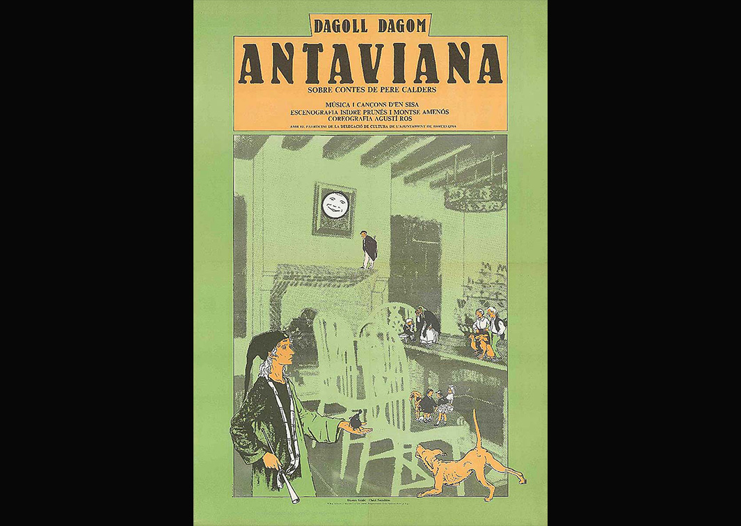 Antaviana, del colectivo (1978). Cartel. Procedencia: CDAEM.