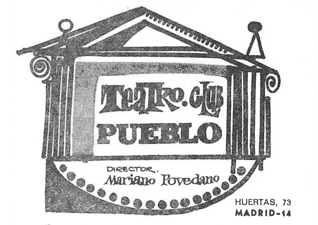 Érase una vez… (O puede que dos), creación colectiva (1972). Programa de mano de su representación en el Teatro Club Pueblo. Procedencia: CDAEM.