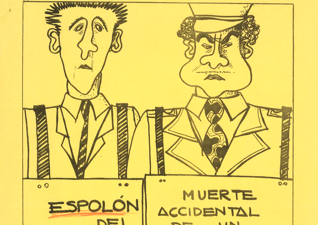 Muerte accidental de un anarquista (1977). Pasquín promocional. Procedencia: CDAEM.