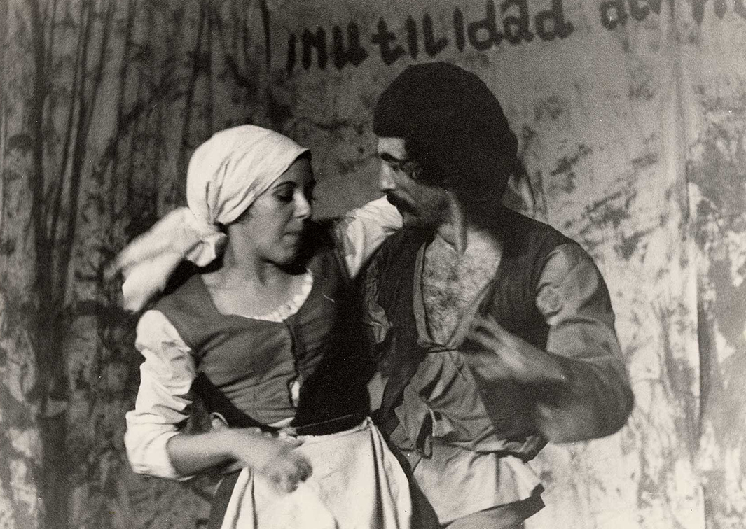 Diálogos de Ruzante. Programa de mano de su representación en la Sala Casal de Mataró (1975). Procedencia: CDAEM.