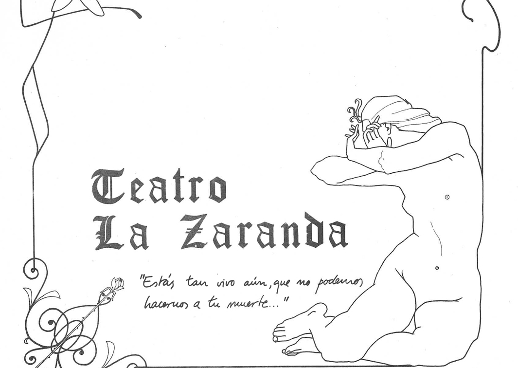 La Zaranda. Julio Mariscal. Evocación poética (1980). Cartel. Procedencia: CDAEM.