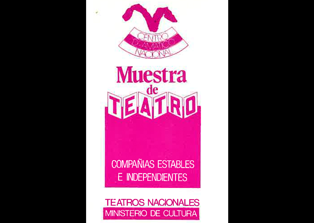 Teatro Carrusel. La divina comedia, una fiesta para Dante Alighieri. Dossier de su representación en la sala Olimpia. Procedencia: CDAEM.
