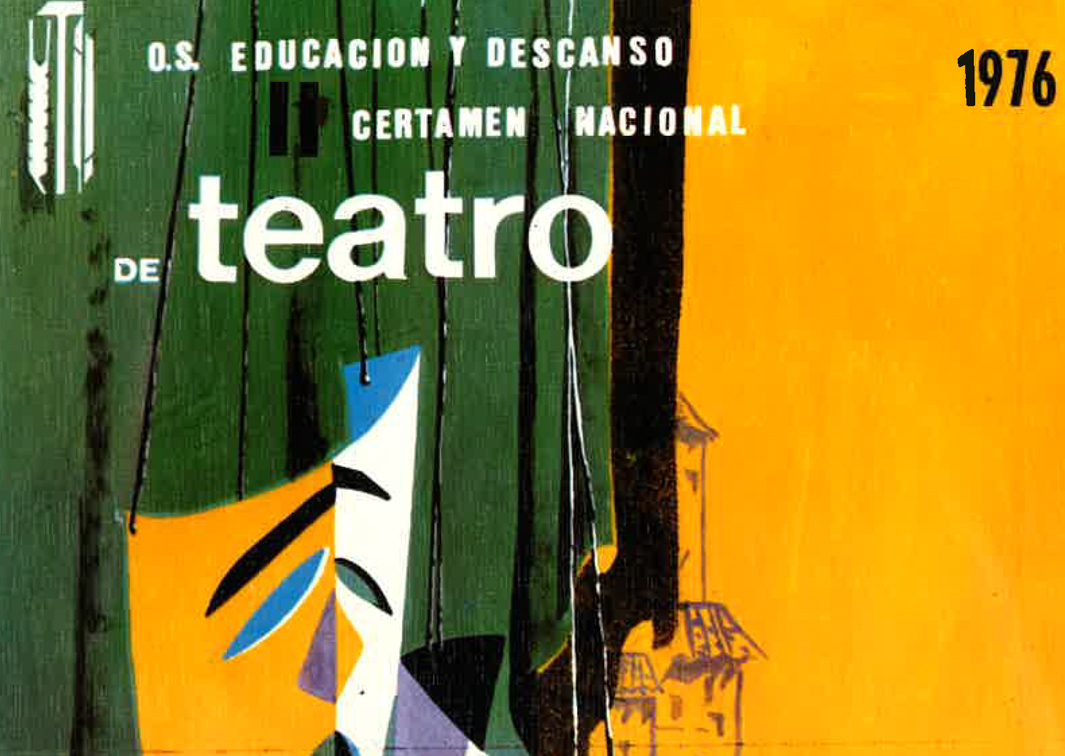 Teatro Carrusel. La balada perdida (1976). Programa de mano de su representación en el Certamen Nacional de Teatro. Procedencia: CDAEM.