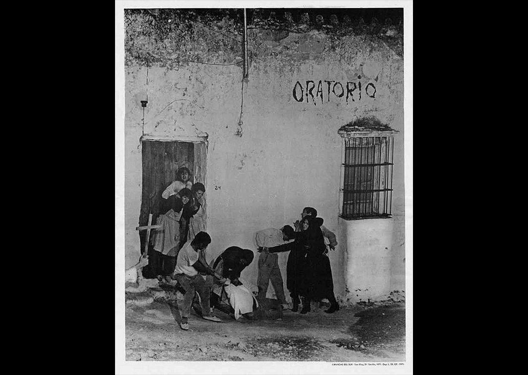 Teatro Estudio Lebrijano. Oratorio, de Alfonso Jiménez Romero (1969). Procedencia: CIRAE.