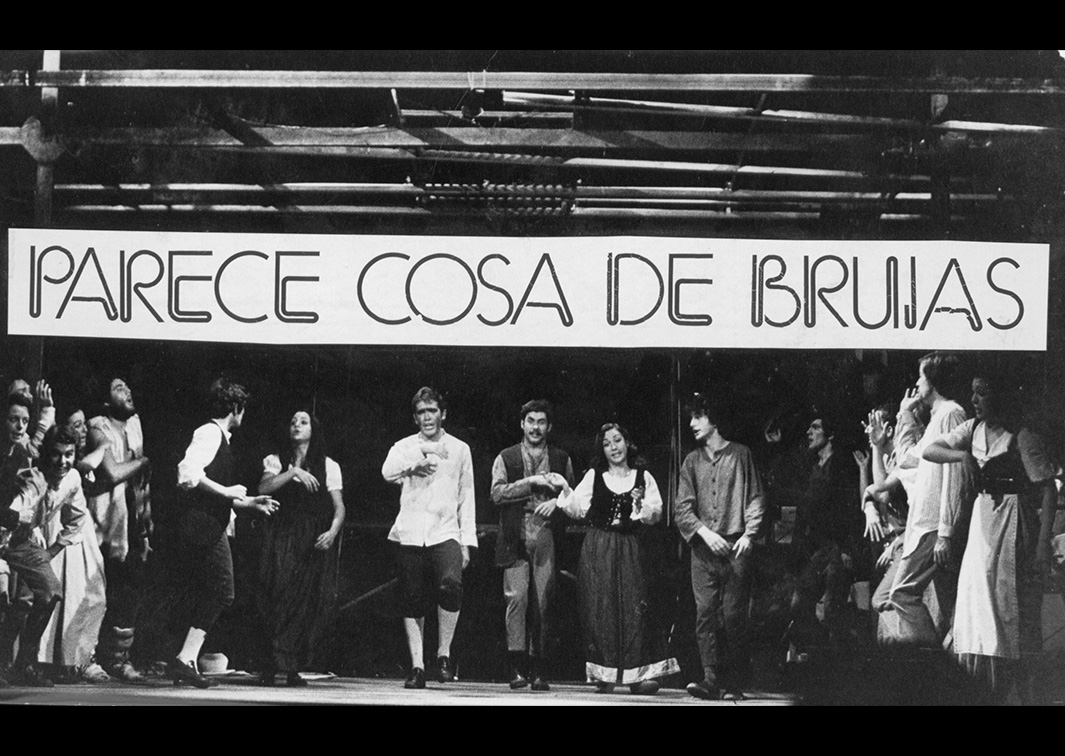TU de Murcia. Parece cosa de brujas, de Luis Matilla y Jerónimo López Mozo. (1974). Procedencia: CDAEM. 