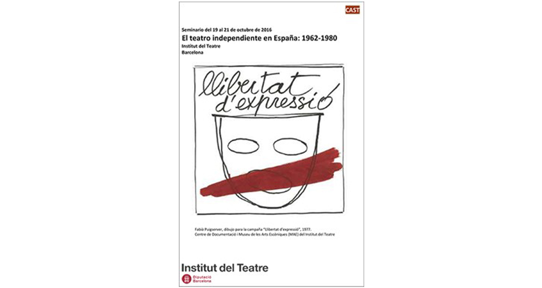 Seminario de Barcelona, Institut del Teatre, 2016